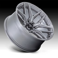 Fuel Flux FC854AX 6-Lug Brushed Platinum Custom Truck Wheels 2